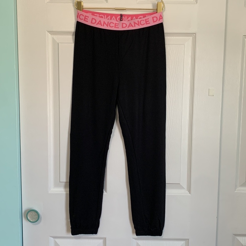 Bloch Black Dance Ballet Jogger Pants